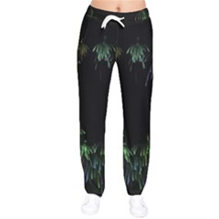 Heart Women Velvet Drawstring Pants