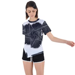 1561332892177 Copy 3072x4731 2 Asymmetrical Short Sleeve Sports Tee by Sabelacarlos