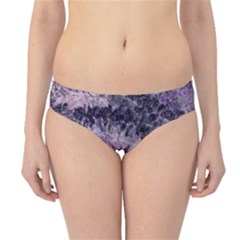 Flowers Branches Purple Hipster Bikini Bottoms by DinkovaArt