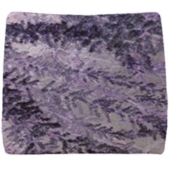 Flowers Branches Purple Seat Cushion by DinkovaArt