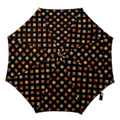 Geometric Diamond Tile Hook Handle Umbrellas (small) by tmsartbazaar