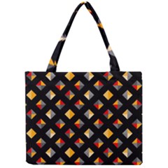 Geometric Diamond Tile Mini Tote Bag by tmsartbazaar