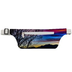 Sunset Landscape Scene, San Juan Province, Argentina003 Active Waist Bag by dflcprintsclothing