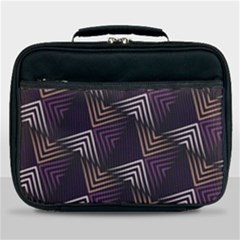 Zigzag Motif Design Lunch Bag by tmsartbazaar