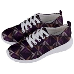 Zigzag Motif Design Men s Lightweight Sports Shoes by tmsartbazaar