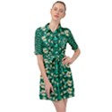 Cherry Blossom Forest Of Peace And Love Sakura Belted Shirt Dress View1