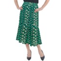 Cherry Blossom Forest Of Peace And Love Sakura Midi Mermaid Skirt View1