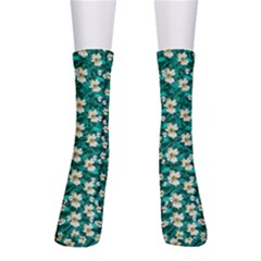 Cherry Blossom Forest Of Peace And Love Sakura Men s Crew Socks by pepitasart