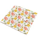 Citrus Gouache Pattern Wooden Puzzle Square View2