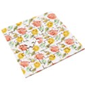 Citrus Gouache Pattern Wooden Puzzle Square View3