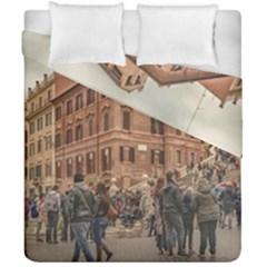 Piazza Di Spagna, Rome Italy Duvet Cover Double Side (california King Size) by dflcprintsclothing