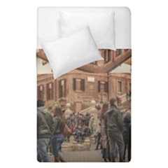 Piazza Di Spagna, Rome Italy Duvet Cover Double Side (single Size) by dflcprintsclothing