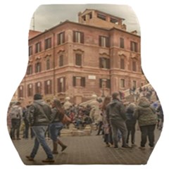 Piazza Di Spagna, Rome Italy Car Seat Back Cushion  by dflcprintsclothing