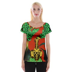 Ragnarok Dragon Monster Cap Sleeve Top