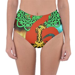 Ragnarok Dragon Monster Reversible High-waist Bikini Bottoms by HermanTelo