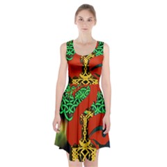 Ragnarok Dragon Monster Racerback Midi Dress