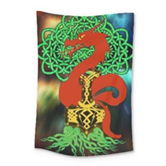 Ragnarok Dragon Monster Small Tapestry by HermanTelo