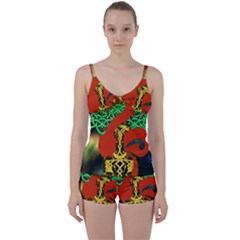 Ragnarok Dragon Monster Tie Front Two Piece Tankini