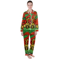 Ragnarok Dragon Monster Satin Long Sleeve Pyjamas Set by HermanTelo