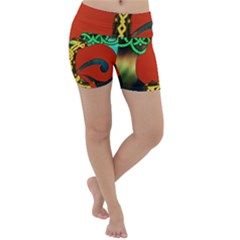 Ragnarok Dragon Monster Lightweight Velour Yoga Shorts