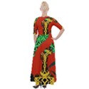 Ragnarok Dragon Monster Half Sleeves Maxi Dress View2