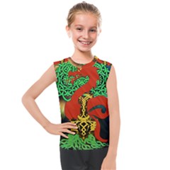 Ragnarok Dragon Monster Kids  Mesh Tank Top by HermanTelo