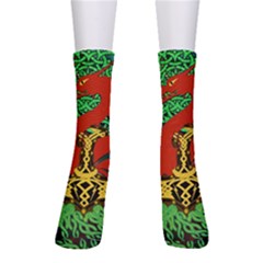 Ragnarok Dragon Monster Men s Crew Socks by HermanTelo