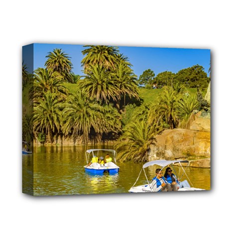 Parque Rodo Park, Montevideo, Uruguay Deluxe Canvas 14  X 11  (stretched)