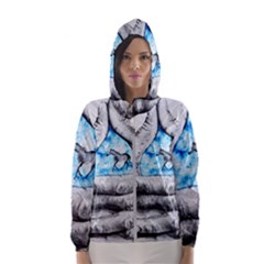 Hands Horse Hand Dream Women s Hooded Windbreaker