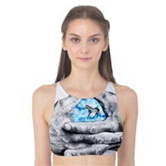 Hands Horse Hand Dream Tank Bikini Top