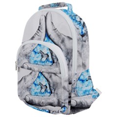 Hands Horse Hand Dream Rounded Multi Pocket Backpack