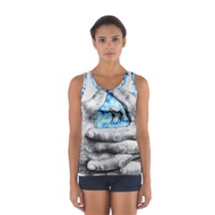 Hands Horse Hand Dream Sport Tank Top 