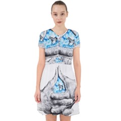 Hands Horse Hand Dream Adorable In Chiffon Dress