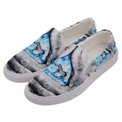 Hands Horse Hand Dream Men s Canvas Slip Ons by HermanTelo