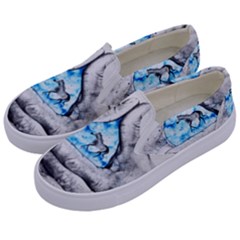 Hands Horse Hand Dream Kids  Canvas Slip Ons by HermanTelo