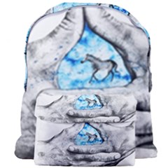 Hands Horse Hand Dream Giant Full Print Backpack