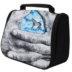 Hands Horse Hand Dream Full Print Travel Pouch (big)