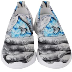 Hands Horse Hand Dream Kids  Slip On Sneakers by HermanTelo