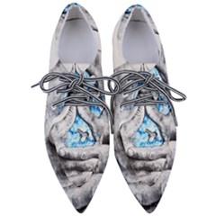 Hands Horse Hand Dream Pointed Oxford Shoes