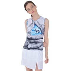 Hands Horse Hand Dream Women s Sleeveless Sports Top