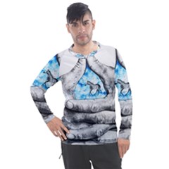 Hands Horse Hand Dream Men s Pique Long Sleeve Tee