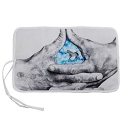 Hands Horse Hand Dream Pen Storage Case (l) by HermanTelo