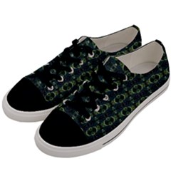 Shadow Men s Low Top Canvas Sneakers by mrozarh