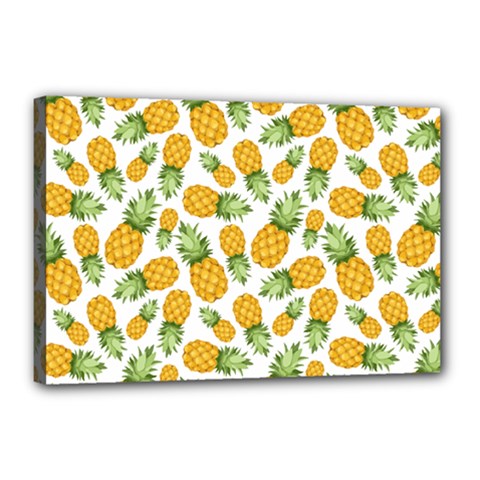 Pineapples Canvas 18  X 12  (stretched)