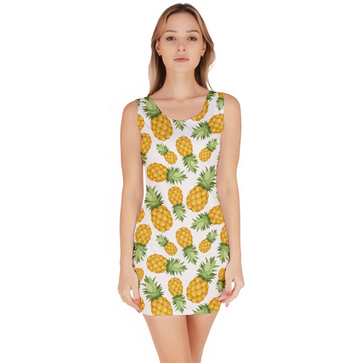 Pineapples Bodycon Dress