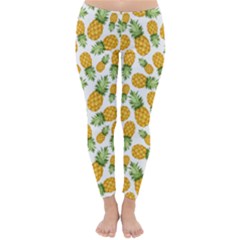 Pineapples Classic Winter Leggings by goljakoff