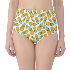 Pineapples Classic High-waist Bikini Bottoms