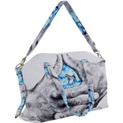 Hands Horse Hand Dream Canvas Crossbody Bag