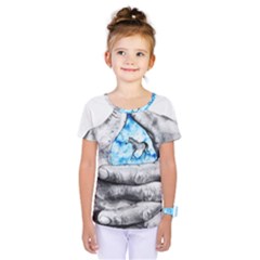 Hands Horse Hand Dream Kids  One Piece Tee