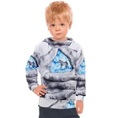 Hands Horse Hand Dream Kids  Hooded Pullover